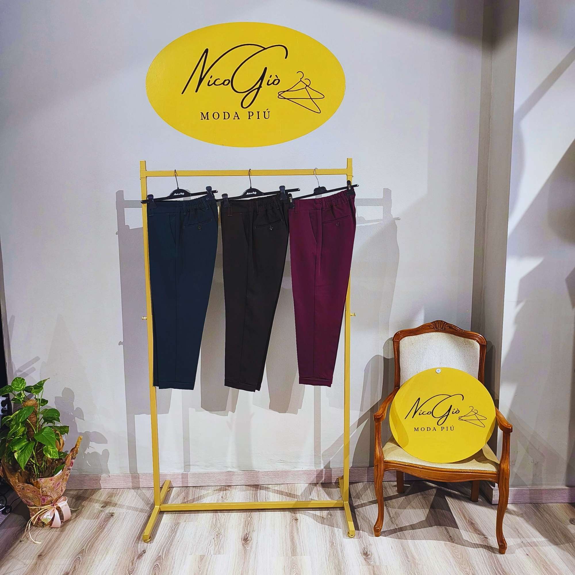 Pantalone Cotone - Made in Italy