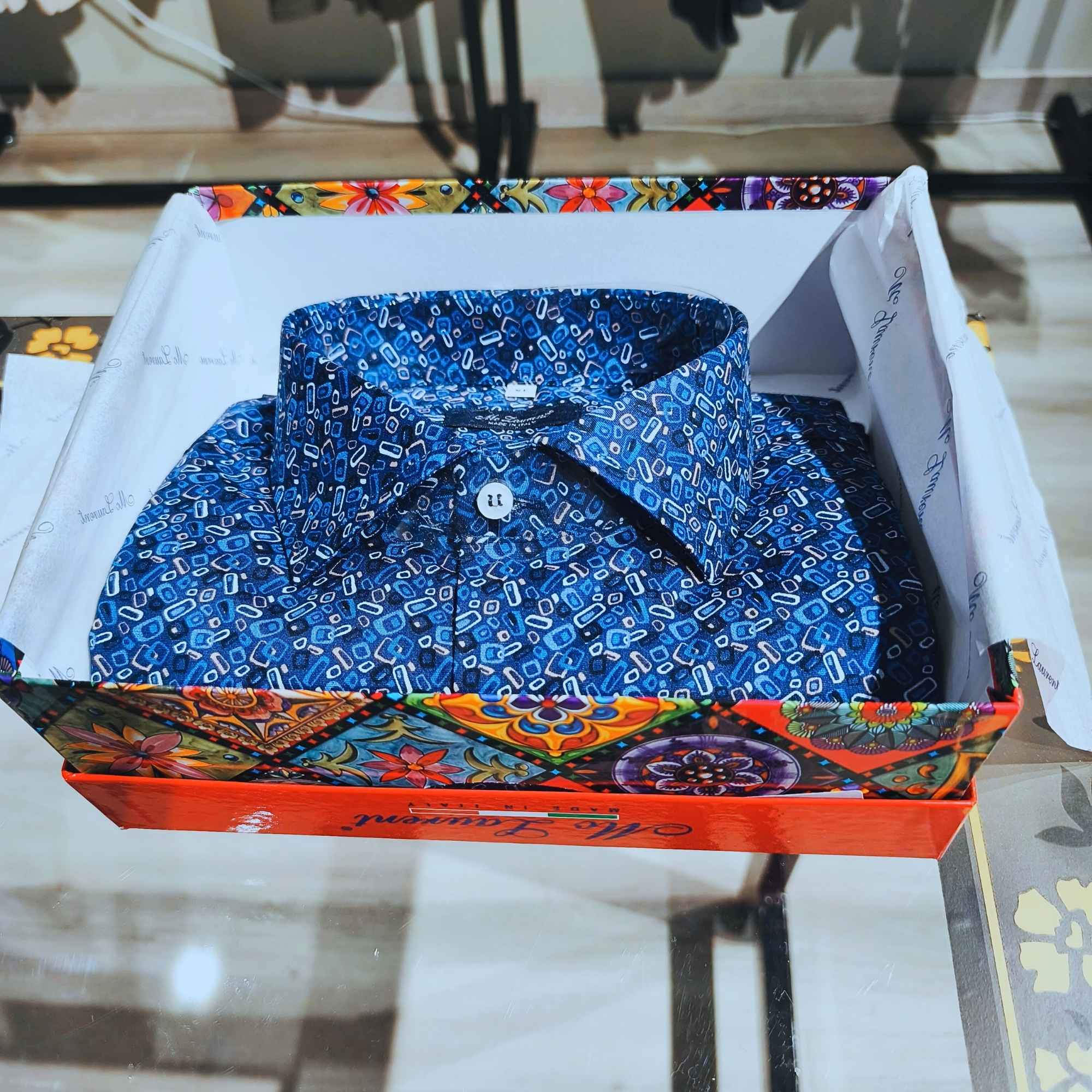 Camicia Fantasia Geometrica