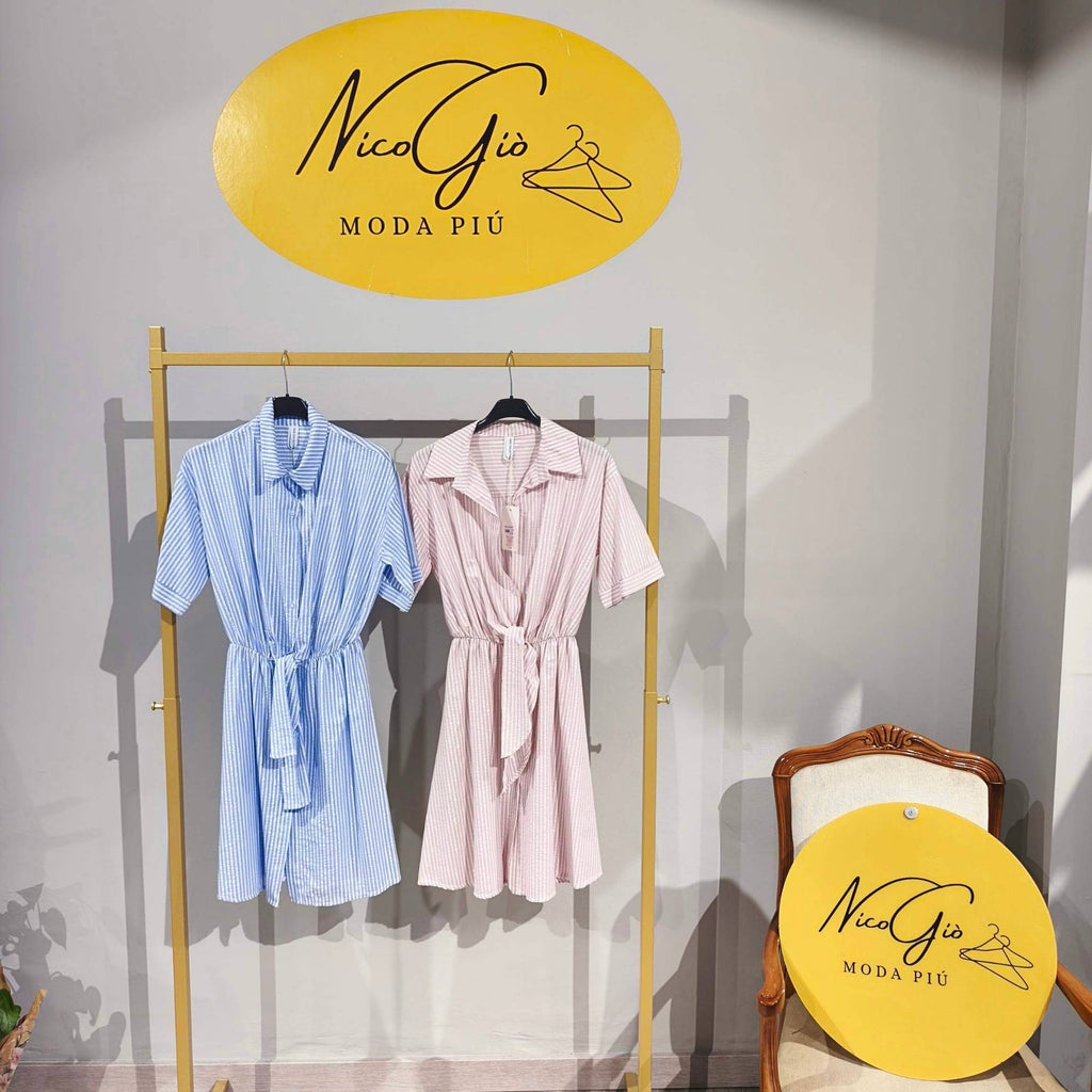 Abito Chemisier a Righe