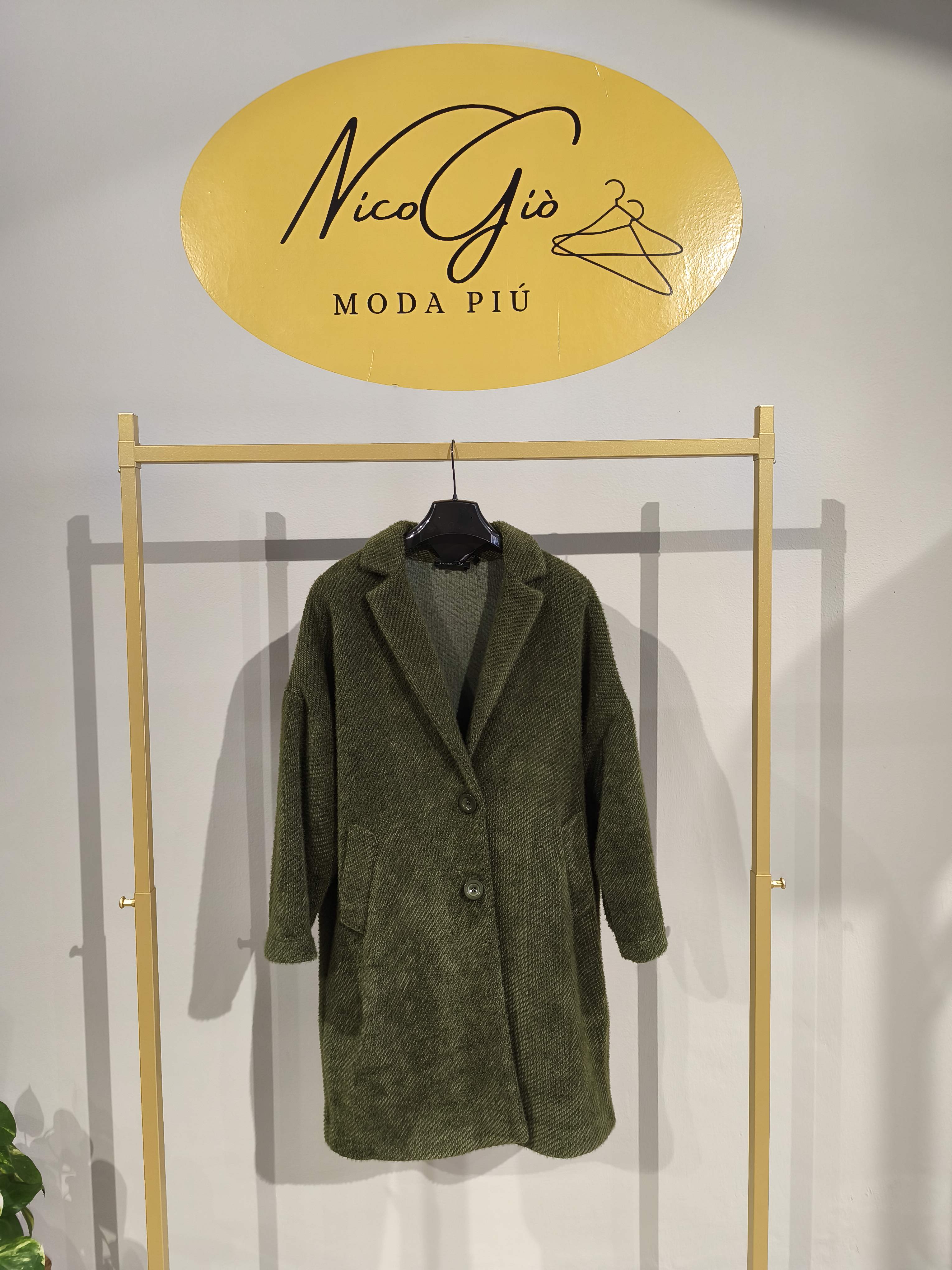 Cappotto Made in Italy misto Lana