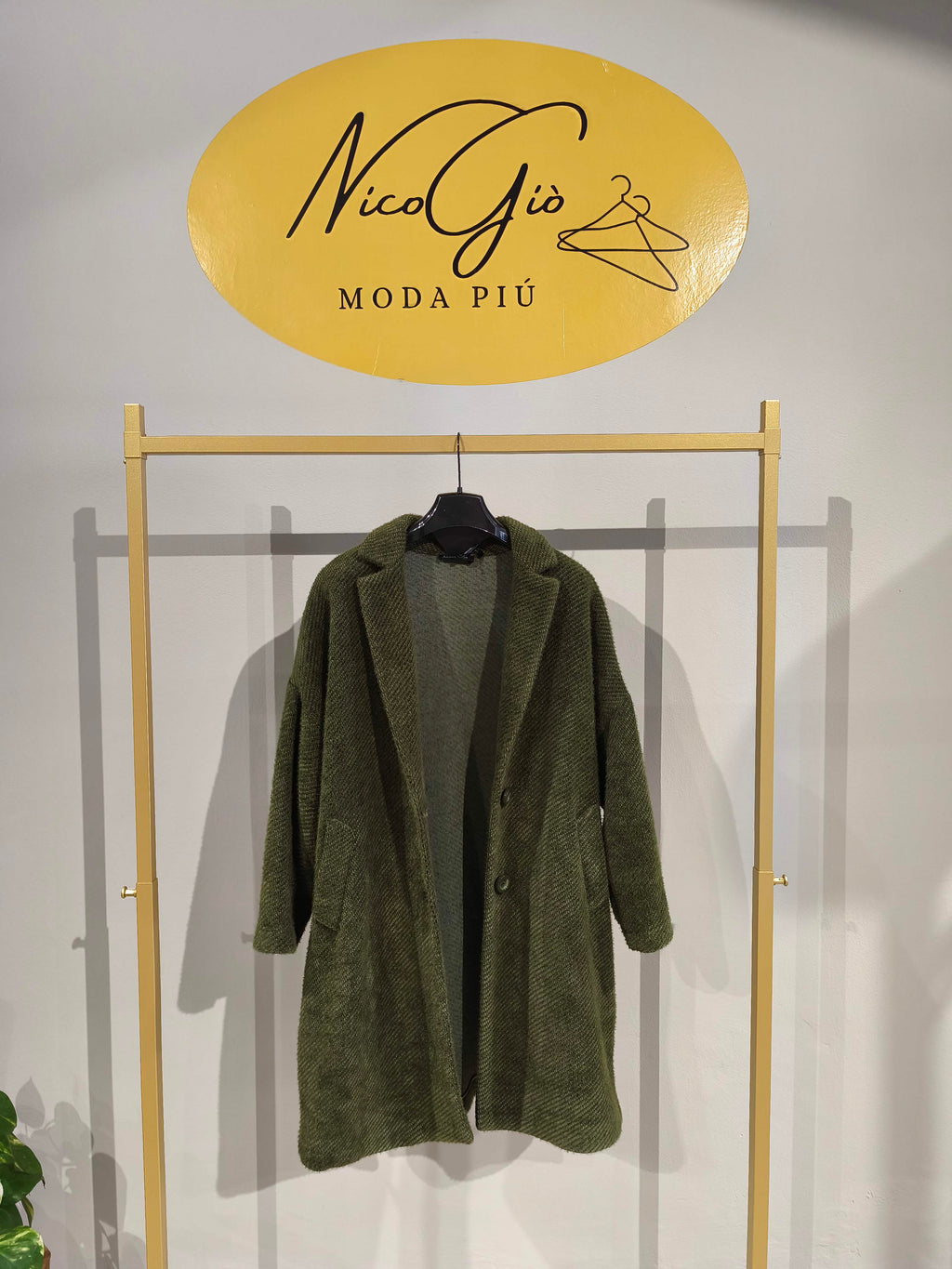 Cappotto Made in Italy misto Lana