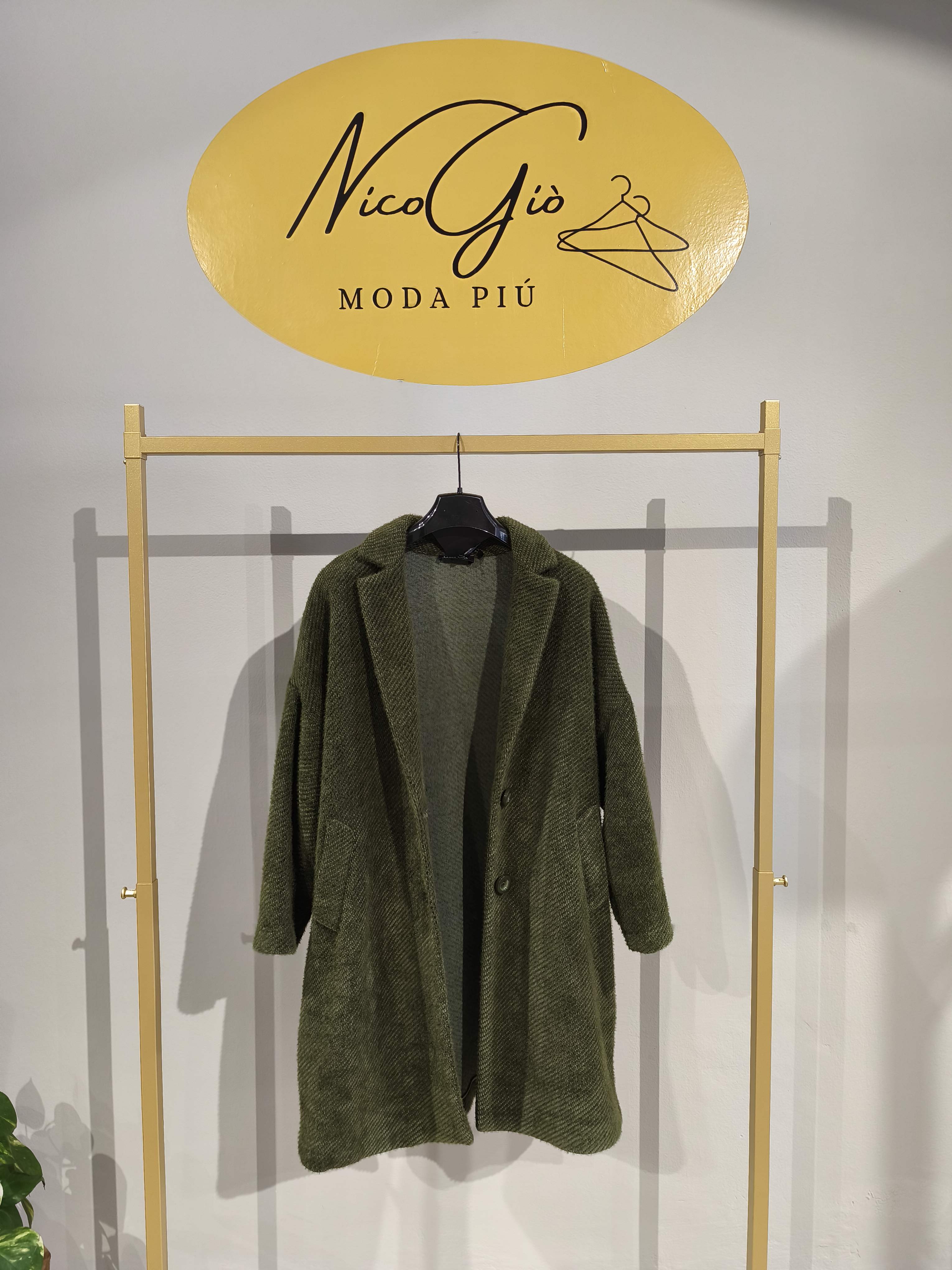 Cappotto Made in Italy misto Lana