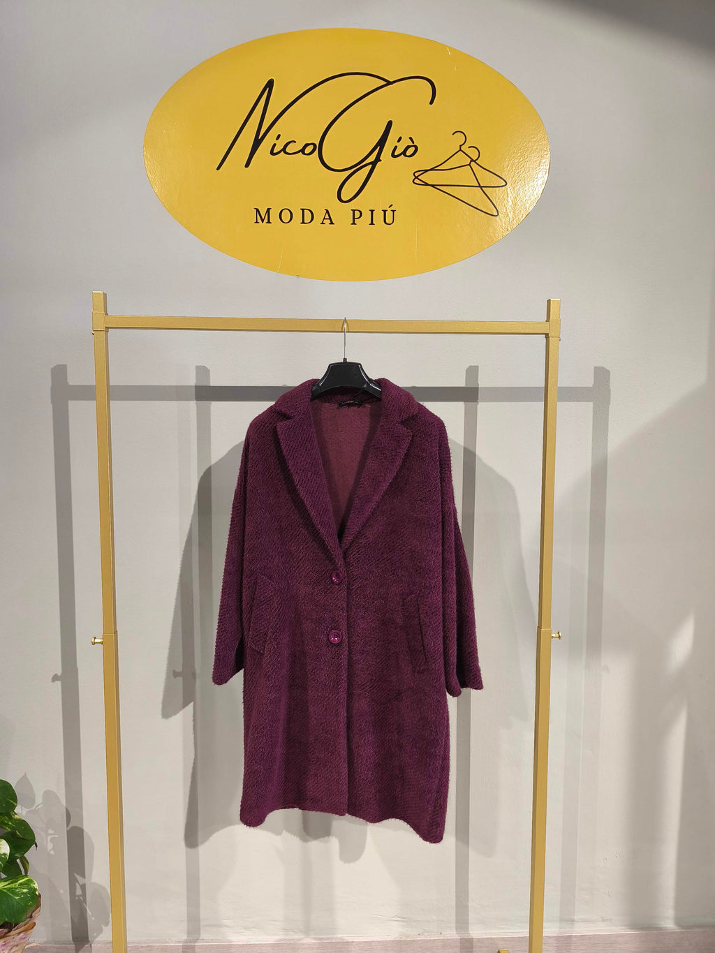 Cappotto Made in Italy misto Lana