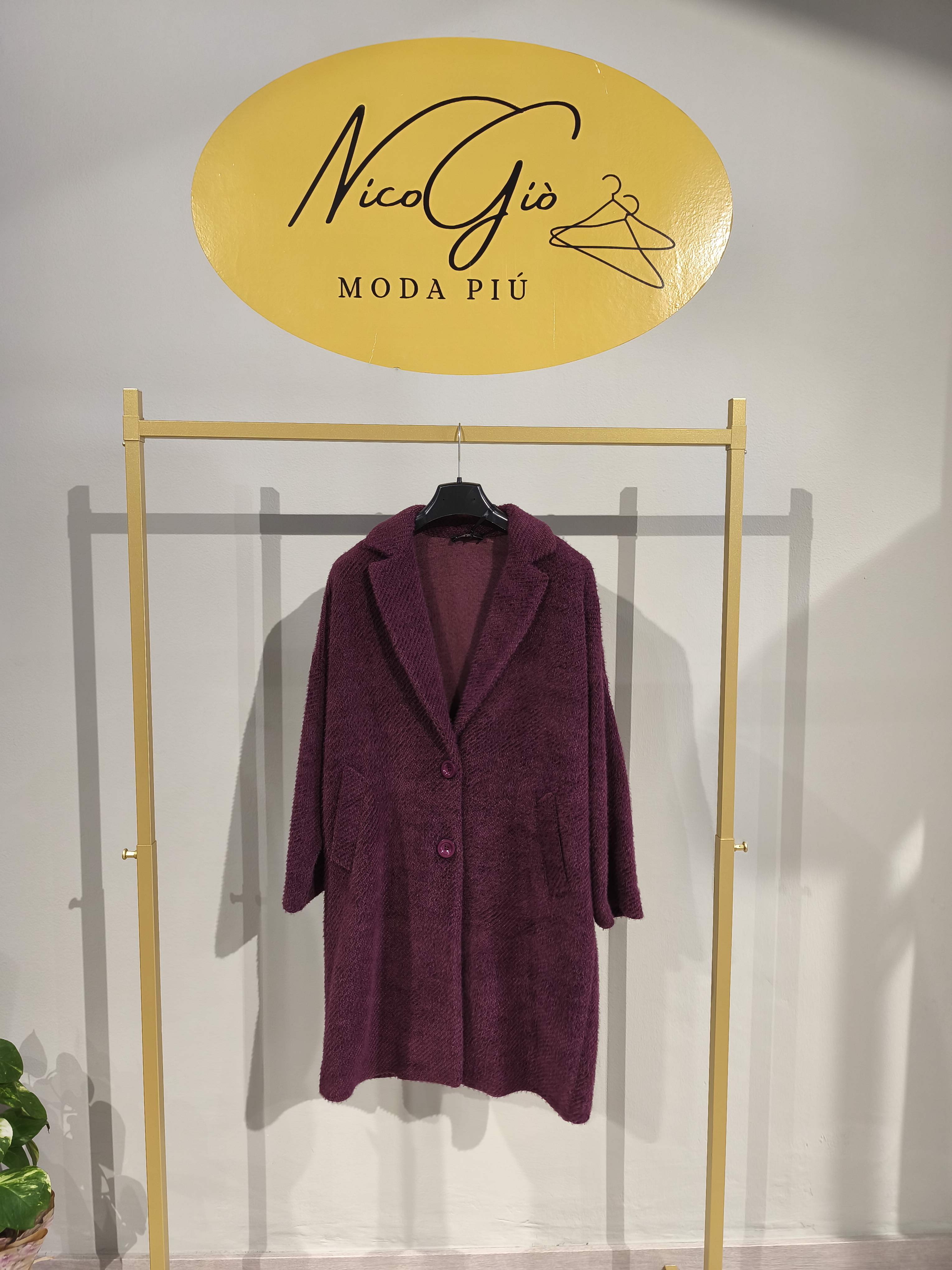 Cappotto Made in Italy misto Lana