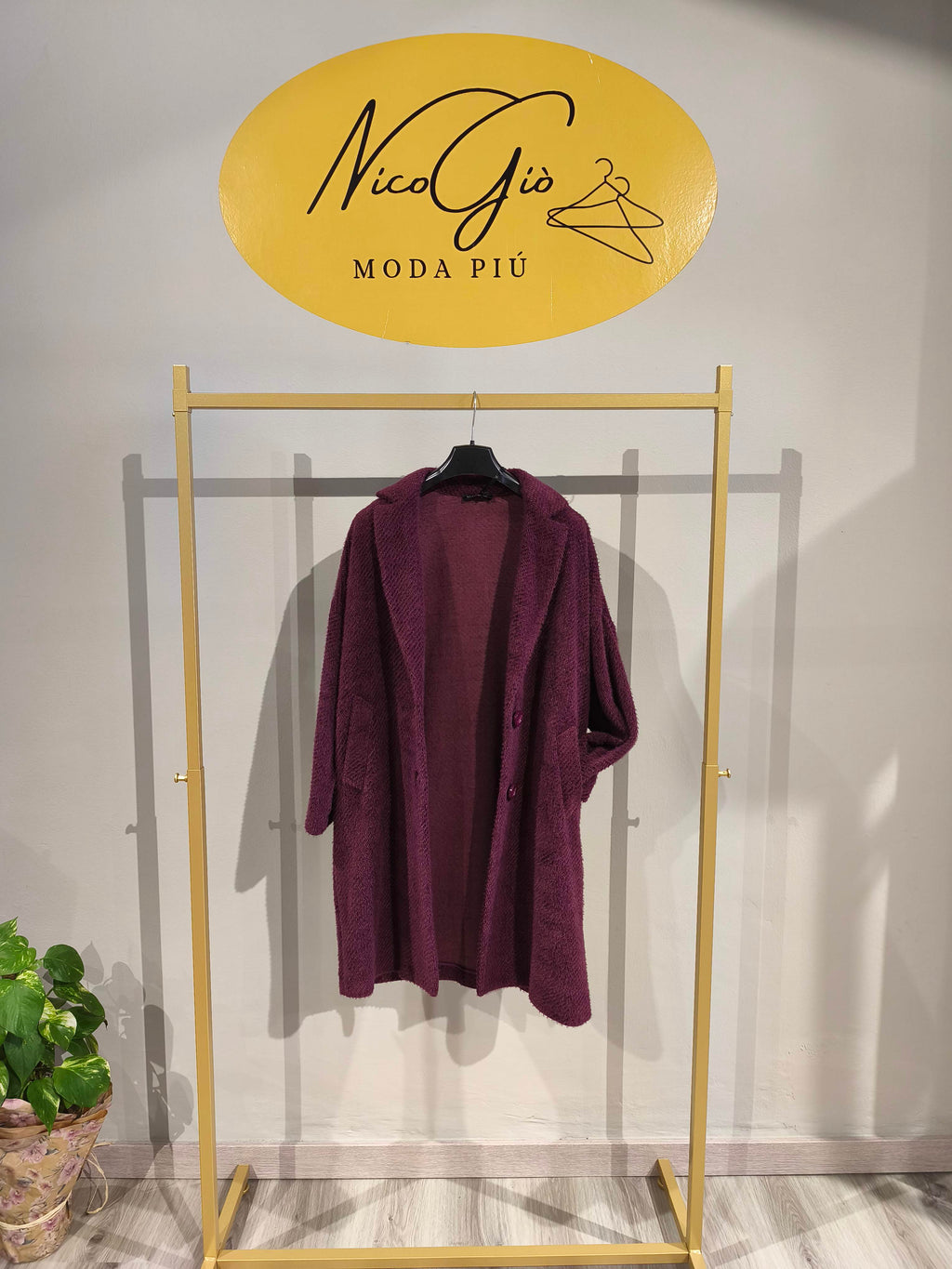 Cappotto Made in Italy misto Lana