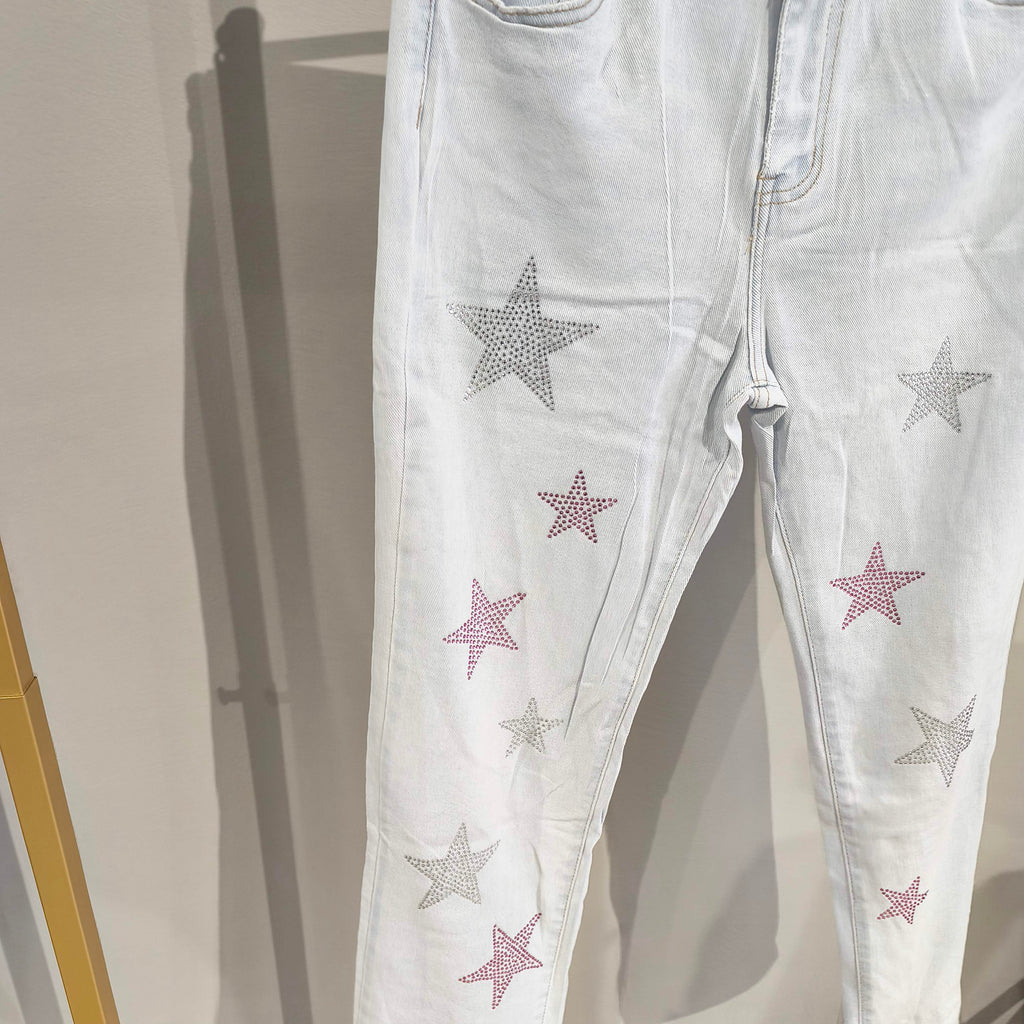 Jeans decorazione Stella