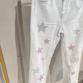 Jeans decorazione Stella