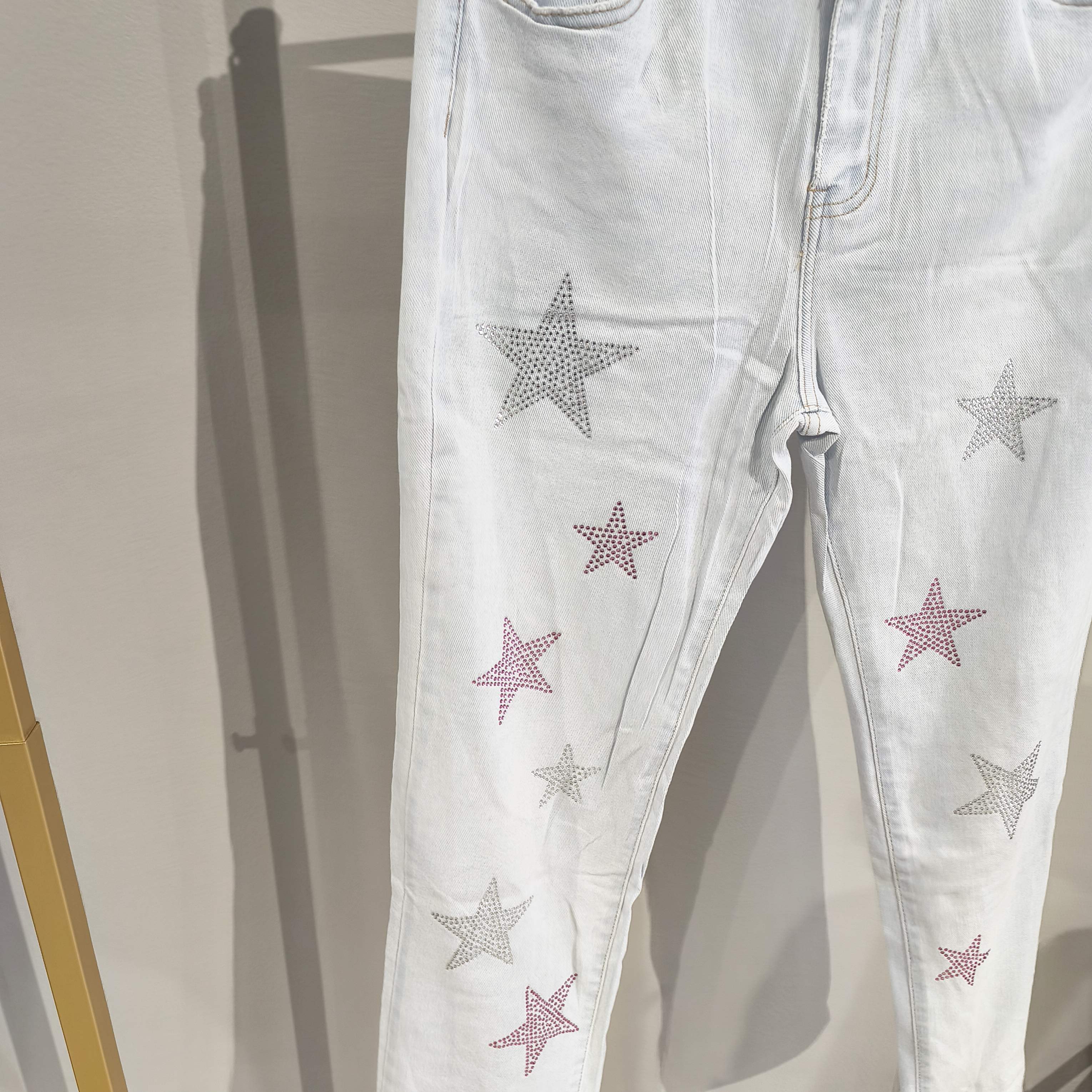 Jeans decorazione Stella