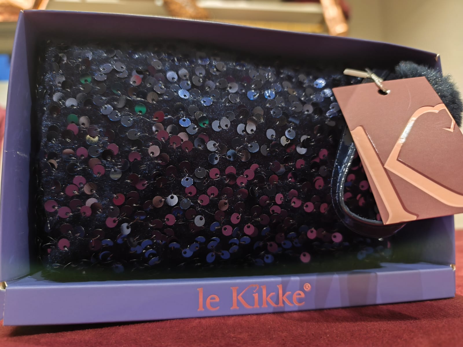 Pochette con paillettes