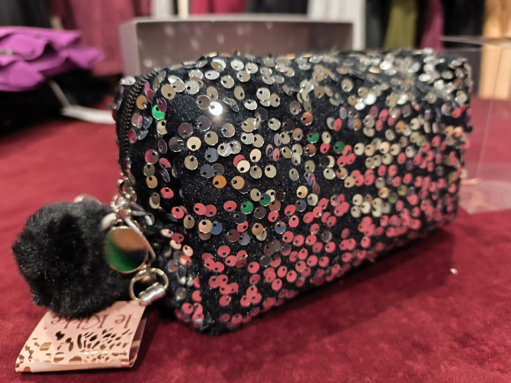 Pochette con paillettes